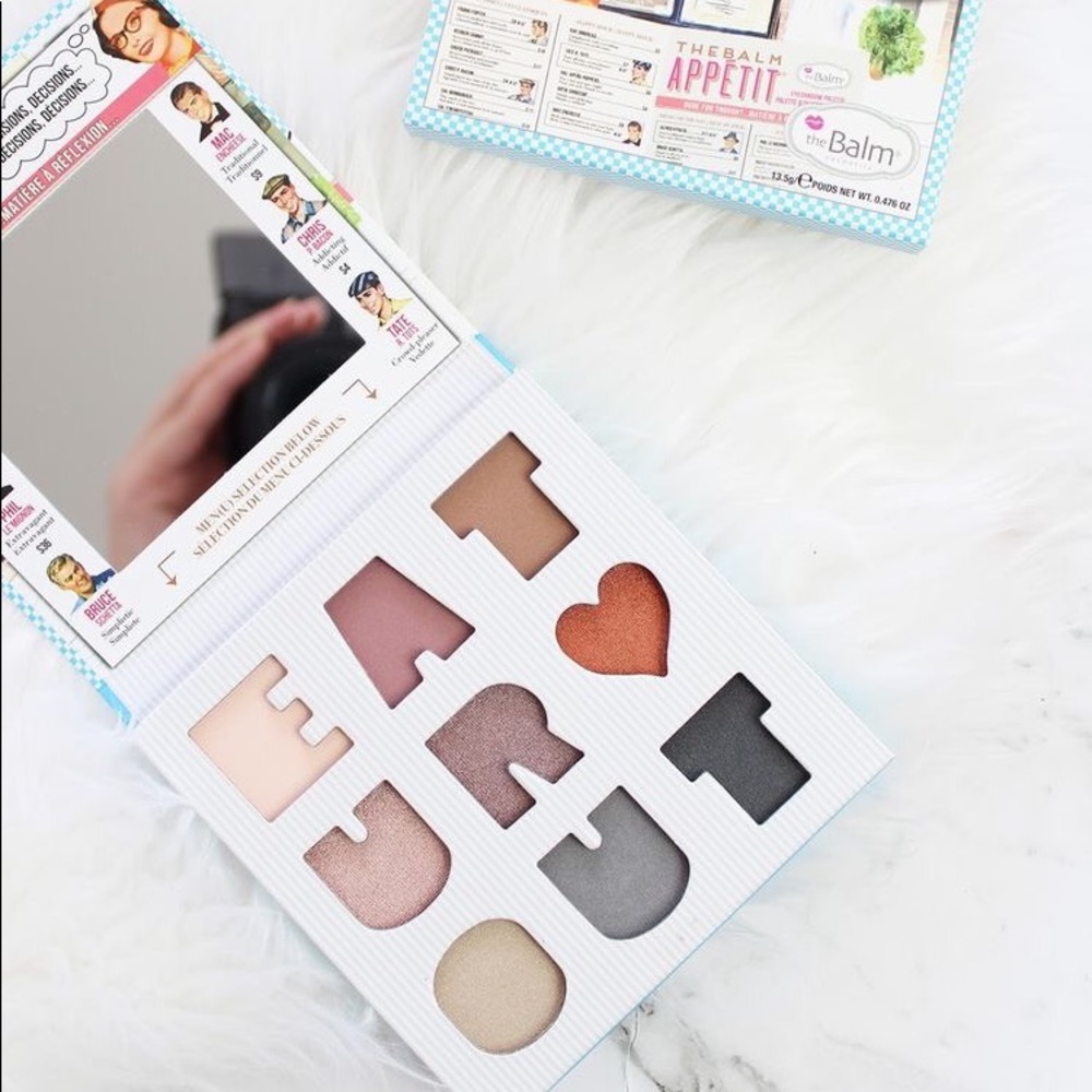 Brand new the balm appetit palette.